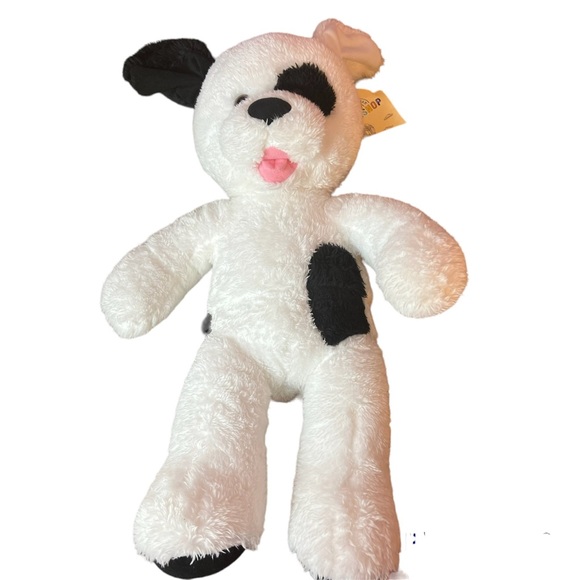 BuildABear Toys Buildabear Cookies And Cream Dog Plushie Stuffed
